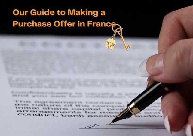 Steps involved in making an offer on French real estate