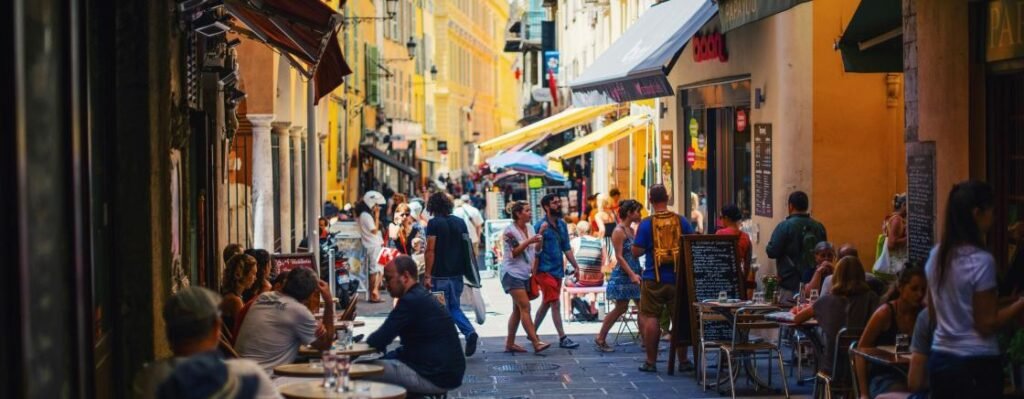 Travel and planning image representing the first steps of moving, living, or buying property in France.