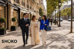 Expat family settling into their first 90 days living in a Paris apartment